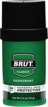 Brut Classic Round Deodorant Stick, 2.5 Ounces (2 Pack) - £15.97 GBP