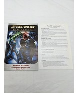 Star Wars Miniatures Rebel Storm Collectible Miniatures Game Rules - $9.62