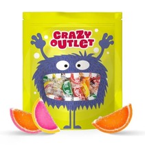 Fruit Jelly Slices Candy, 2 Pound Bag, Sugar Dusted, Gluten Free - $498.03 MXN