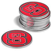 NC North Carolina State Wolfpack 12 Pack Golf Ball Markers - £28.55 GBP