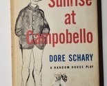 Sunrise at Campobello Dore Schary 1958 Fireside Theatre Hardcover  - $19.79