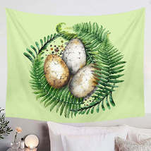 Fern and Dinosaur Eggs Tapestry - $24.90+