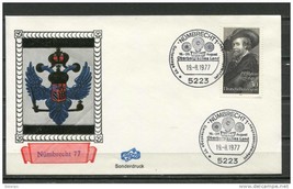 Germany 1977 Cover Peter Paul Rubens Specialcancel Numbrecht - £2.35 GBP