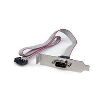 StarTech.com 1 Port 16 inch DB9 Serial Port Bracket to 10 Pin IDC 10 Ada... - $15.00