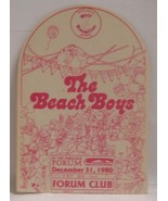 BEACH BOYS / DENNIS WILSON - VINTAGE ORIGINAL CONCERT TOUR CLOTH BACKSTA... - $35.00