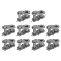 uxcell 10Pcs #35 Chain Offset Half Link Roller, 3/8&quot; Pitch Carbon Steel,... - $14.99