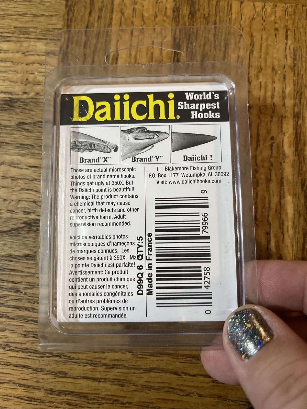 Daiichi Bleeding Bait Treble Hook Size 6 and 50 similar items