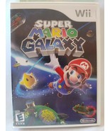 Super Mario Galaxy (Nintendo Wii, 2007) preowned Complete with manual &amp; ... - £15.56 GBP