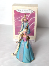 Hallmark Keepsake Ornament 1997 BARBIE as Rapunzel 1st in Children&#39;s Collection - £7.90 GBP