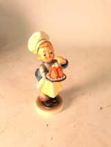Vintage Hummel Figurine, &#39;Baker Boy&#39; with His Cake, 5&quot; Tall - £14.06 GBP