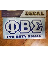 Phi Beta Sigma Fraternity Standard Sticker Decal Laptop Water Bottle Car #2 - $9.34 CAD