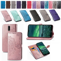 For Nokia 2.4 2.3 Embossed Pattern Case Flip Leather Magnetic Wallet Cas... - £41.58 GBP