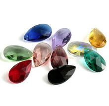 DIY 20Pcs Chandelier Glass K9 Crystals Lamp Lighting Prisms Parts Pendan... - $13.71+