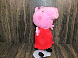 2003 Kohls Cares Exclusive Peppa Pig Pink Plush Stuffed Doll Soft Eyed 11" Toy - $9.89