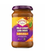 2 Jars of Patak&#39;s Mild Curry Spice Paste 284ml Each -From Canada -Free S... - £27.90 GBP