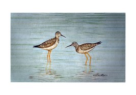 Betsy Drake Yellow Legs Avocets 30 X 50 Inch Comfort Floor Mat - £71.05 GBP