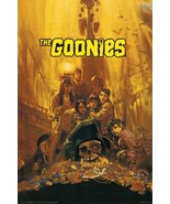The Goonies Cast Poster with Treasure-
show original title

Original Tex... - $163.21 MXN