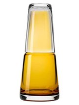 LaModaHome Bedside Water Carafe - Amber Premium Design Beverage Pitcher for Wine - £51.55 GBP