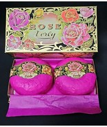 Vintage Rose Verly 2 Bar Soaps Germany - $24.74
