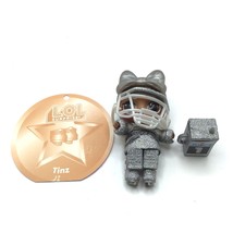 LOL Surprise Mini  Doll All Star Tinz With Ball Opened Hockey Player With Bow - £8.28 GBP
