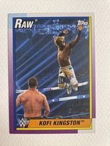 2021 Topps WWE RAW Kofi Kingston #22 - £0.79 GBP