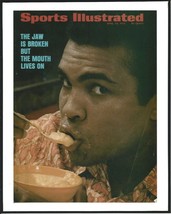 1973 April Issue of Sports Illustrated Mag. With MUHAMMAD ALI - 8" x 10" Photo - $20.00