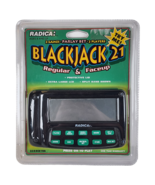 New Radica Blackjack 21 Pocket Handheld Game Great For Travel 2355 CS1BA - £13.70 GBP