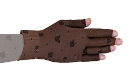 ROSE NOIR MOCHA Graduated Compression Glove by LYMPHEDIVAS, ANY SIZE &amp; L... - $110.00