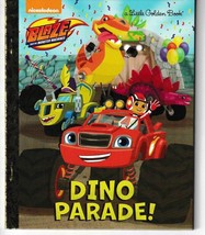 Dino Parade! (Blaze And The Monster Machines) Little Golden Book - £4.52 GBP