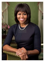 Michelle Obama 49TH First Lady Of The United States 5X7 Photograph Reprint - £6.77 GBP