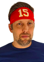 Mahomes Headband 15 Football Sweatband Costume - £9.52 GBP