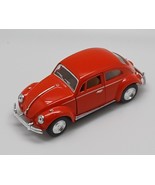 5&quot; 1967 Volkswagen Classic Beetle 1:32 Scale Doors Open Rubber Tires - $219.87 MXN