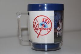 Vintage Yankees Coffee Mug Dodge Dealers NY NJ CT Tristate Blue MLB Base... - $11.83