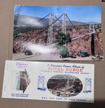 ROYAL GORGE CANON CITY COLORADO Oversize postcard and Souvenir album (8) - £7.82 GBP