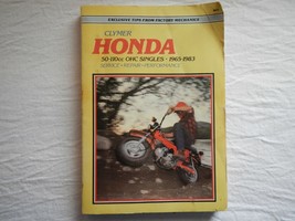 Clymer Honda 50-110 OHC Singles 1965-1983 Service Repair Performance 70 ... - $19.79