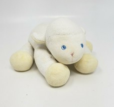 6" 2000 Oshkosh Geoffrey Toys R Us Baby Lamb Rattle Stuffed Animal Plush Toy - $23.75