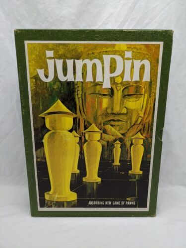 Vintage 1964 Jumpin 3M Bookshelf Games Board Game Complete - $41.57