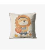 Leon the Slam Dunk Lion Pillow by Dancing Littles Jungle - $870.29 MXN+