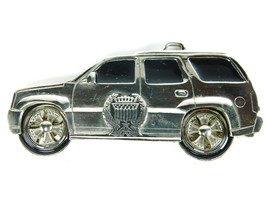 Silver Star Spinner  Belt Buckle LOW RIDER Spinning Wheels SUV 2004 Olander  - £27.62 GBP