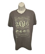 2016 Walt Disney Where Magic Lives Four Parks One World Womens M Gray TS... - €15,23 EUR