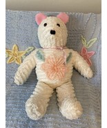 Handmade Teddy Bear Upcycled from Vintage  Chenille Bed Spread 23&quot; - $22.77