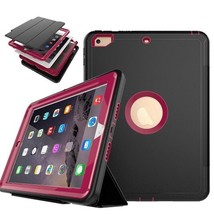 Auto-Sleep/Awake Function Case BLACK/PURPLE for iPad 2/3/4 - £11.14 GBP