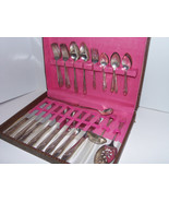 Vintage Silverware Tudor Plate Oneida Community 44 Pieces in Original Bo... - $3,136.28 MXN