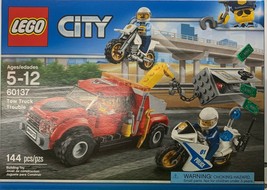 New Lego City Tow Truck Trouble (60137) Ages 5-12 144 pieces Retired Set - £23.58 GBP