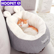 HOOPET Pet Cat Dog Bed Warming Dog House Soft Material Sleeping Bag Pet Cushion  - £62.53 GBP+