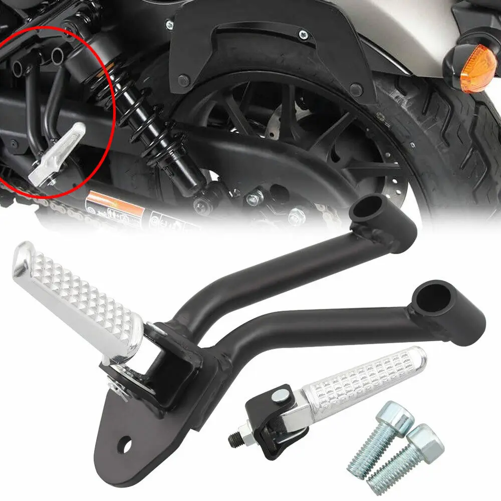 Motorcycle Rear Passenger Foot Pegs Footrests Pedals For Honda Rebel CMX... - $98.78