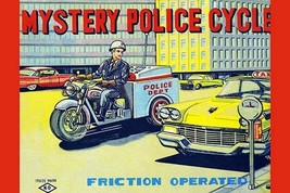 Mystery Police Cycle - Art Print - £17.57 GBP+