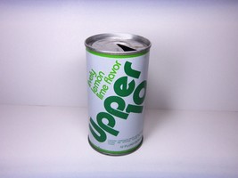 UPPER 10 &quot;LIVELY LEMON LIME FLAVOR&quot;  12  OZ STEEL SODA CAN (NEHI ROYAL C... - £9.58 GBP