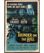 *THUNDER ON THE HILL (1951) Claudette Colbert &amp; Ann Blyth Film-Noir Crim... - €65,13 EUR