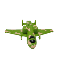 Hot Wheels 1994 Attack Pack Battle Bird Green Camo Army Plane McDonalds - £5.42 GBP